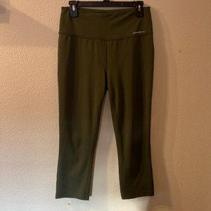 Eddie Bauer cropped workout leggings size medium
